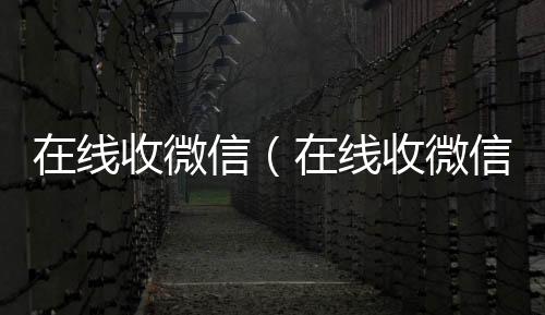 在线收微信（24小时收vx秒结在线收微信号的老板）